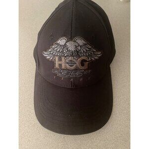 HOG 35th Anniversary Snapback Hat Harley Owners Group Motorcycle Biker Ride Meet